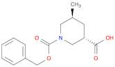 Trans-1-(Benzyloxycarbonyl)-5-Methylpiperidine-3-Carboxylic Acid