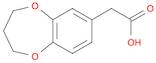 2-(3,4-dihydro-2H-1,5-benzodioxepin-7-yl)acetic acid