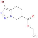 Ethyl 3-bromo-4,5,6,7-tetrahydro-[1,2,3]triazolo[1,5-a]pyridine-6-carboxylate