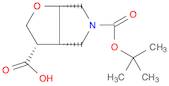 Racemic-(3S,3aS,6aS)-5-(tert-butoxycarbonyl)hexahydro-2H-furo[2,3-c]pyrrole-3-carboxylic acid