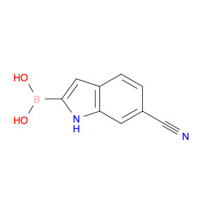 6-Cyano-1H-indole-2-boronic acid