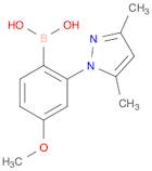 [2-(3,5-dimethyl-1H-pyrazol-1-yl)-4-methoxyphenyl]boronic acid hydrochloride