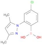 [4-chloro-2-(3,5-dimethyl-1H-pyrazol-1-yl)phenyl]boronic acid