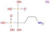 Phosphonic acid, (4-amino-1-hydroxybutylidene)bis-, monosodium salt