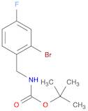 2-Bromo-4-fluoro-n-boc-benzylamine