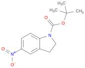 1H-Indole-1-carboxylic acid, 2,3-dihydro-5-nitro-, 1,1-dimethylethylester