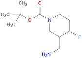 tert-Butyl 3-(aminomethyl)-4-fluoropiperidine-1-carboxylate