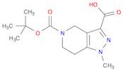 5-(tert-butoxycarbonyl)-1-methyl-4,5,6,7-tetrahydro-1H-pyrazolo[4,3-c]pyridine-3-carboxylic acid