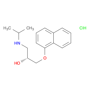 2-Propanol, 1-[(1-methylethyl)amino]-3-(1-naphthalenyloxy)-,hydrochloride, (2R)-