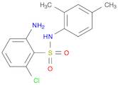 2-Amino-6-chloro-N-(2,4-dimethylphenyl)benzenesulfonamide