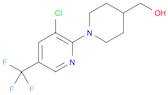 [1-[3-chloro-5-(trifluoromethyl)pyridin-2-yl]piperidin-4-yl]methanol