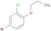 4-Bromo-2-chloro-1-propoxybenzene