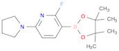 2-Fluoro-6-(pyrrolidin-1-yl)pyridine-3-boronic acid pinacol ester