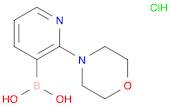 (2-Morpholinopyridin-3-yl)boronic acid hydrochloride