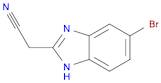 2-(5-Bromo-1H-benzo[d]imidazol-2-yl)acetonitrile