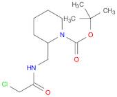 tert-butyl 2-[[(2-chloroacetyl)amino]methyl]piperidine-1-carboxylate