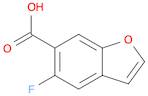 5-Fluorobenzofuran-6-carboxylic acid