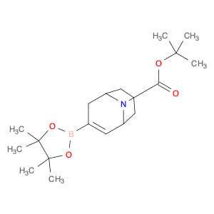 tert-Butyl 3-(4,4,5,5-tetramethyl-1,3,2-dioxaborolan-2-yl)-9-azabicyclo[3.3.1]non-2-ene-9-carboxyl…