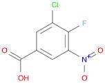 3-Chloro-4-fluoro-5-nitrobenzoic acid