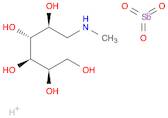 D-Glucitol, 1-deoxy-1-(methylamino)-, trioxoantimonate(1-)OTHER CA INDEX NAMES:Antimonate (SbO31...