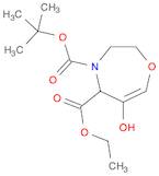 6-Oxo-[1,4]Oxazepane-4,5-Dicarboxylic Acid 4-Tert-Butyl Ester 5-Ethyl Ester