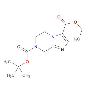 7-tert-Butyl 3-ethyl 5,6-dihydroimidazo[1,2-a]pyrazine-3,7(8H)-dicarboxylate