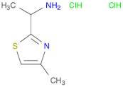 [1-(4-Methyl-1,3-thiazol-2-yl)ethyl]aminedihydrochloride