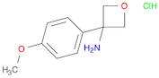 3-(4-Methoxyphenyl)-3-oxetanamine hydrochloride