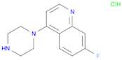 7-Fluoro-4-(piperazin-1-yl)quinoline Hydrochloride