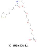 Lipoamido-PEG4-acid