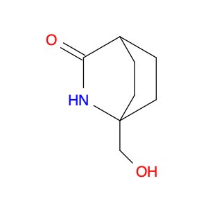 1-(hydroxymethyl)-2-azabicyclo[2.2.2]octan-3-one