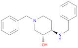 (3R,4R)-1-Benzyl-4-(benzylamino)piperidin-3-ol