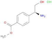 Methyl 4-((1s)-1-amino-2-hydroxyethyl)benzoate hcl