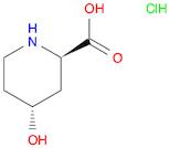 (2R,4R)-4-Hydroxypiperidine-2-carboxylic acid hydrochloride