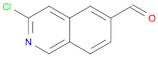 3-chloroisoquinoline-6-carbaldehyde