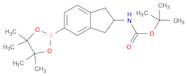 tert-Butyl 2,3-dihydro-5-(4,4,5,5-tetramethyl-1,3,2-dioxaborolan-2-yl)-1h-inden-2-ylcarbamate