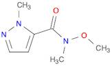 N-Methoxy-n,1-dimethyl-1h-pyrazole-5-carboxamide