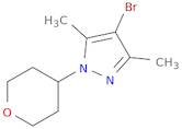 4-Bromo-3,5-dimethyl-1-(tetrahydro-2H-pyran-4-yl)-1H-pyrazole