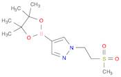 1-(2-(Methylsulfonyl)ethyl)-4-(4,4,5,5-tetramethyl-1,3,2-dioxaborolan-2-yl)-1H-pyrazole