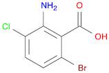 2-Amino-6-bromo-3-chlorobenzoic Acid