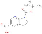 1-[(Tert-Butoxy)Carbonyl]-1H,2H,3H-Pyrrolo[2,3-B]Pyridine-5-Carboxylic Acid