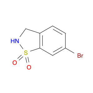 1,2-Benzisothiazole, 6-Bromo-2,3-Dihydro-, 1,1-Dioxide