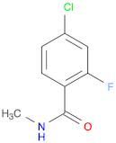 4-Chloro-2-fluoro-N-methylbenzamide