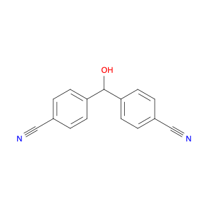 Benzonitrile, 4,4'-(hydroxymethylene)bis-