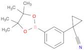 1-(3-(4,4,5,5-Tetramethyl-1,3,2-dioxaborolan-2-yl)phenyl)cyclopropanecarbonitrile