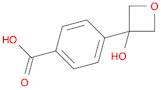 4-(3-Hydroxyoxetan-3-yl)benzoic acid