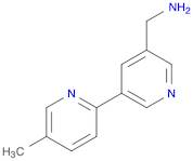 (5-Methyl-[2,3'-bipyridin]-5'-yl)methanamine