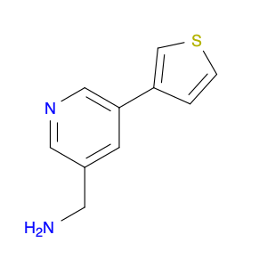 (5-(Thiophen-3-yl)pyridin-3-yl)methanamine