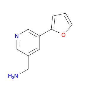 (5-(Furan-2-yl)pyridin-3-yl)methanamine