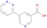 5-(Pyridazin-3-yl)nicotinic acid